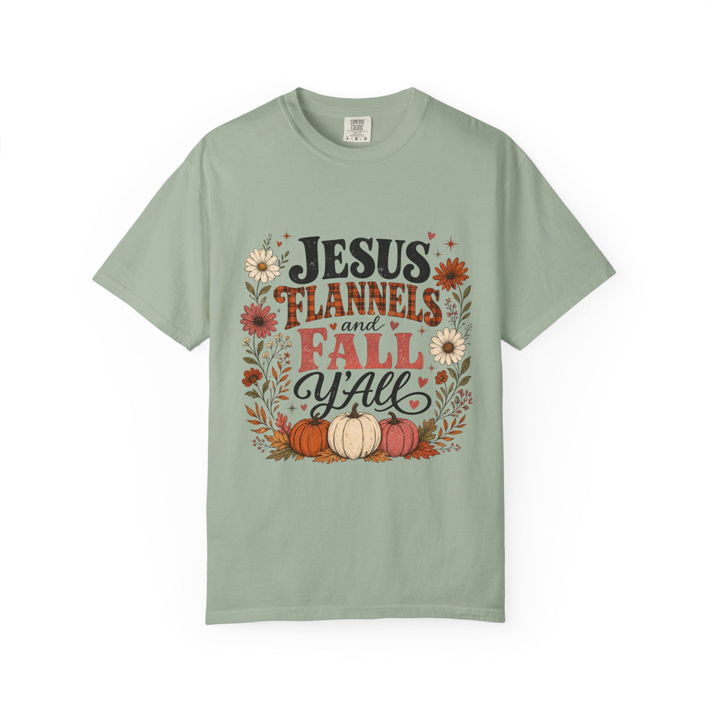 Comfort Colors Jesus Flannels & Fall Ya'll