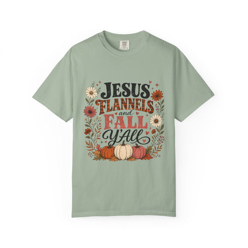 Comfort Colors Jesus Flannels & Fall Ya'll