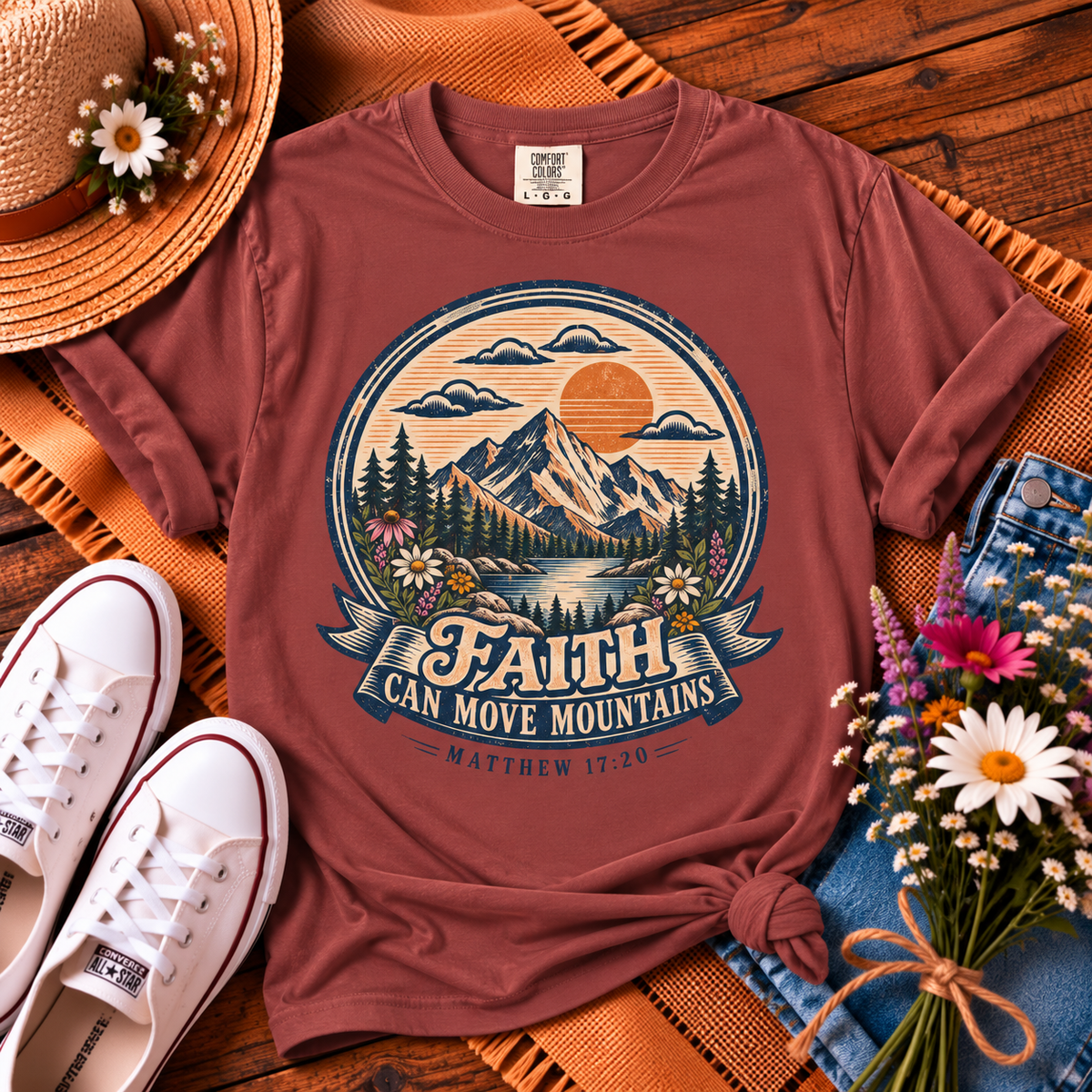 Faith Can Move Mountains Shirt
